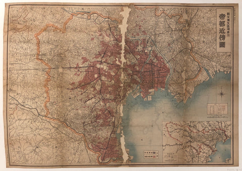 Link to  Map of Tokyo ✓Japan, c. 1930  Product