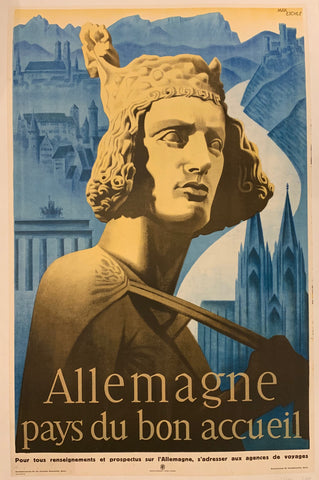 Link to  Allemagne Pays du Bon Accueil Travel Poster ✓Germany, c. 1935  Product