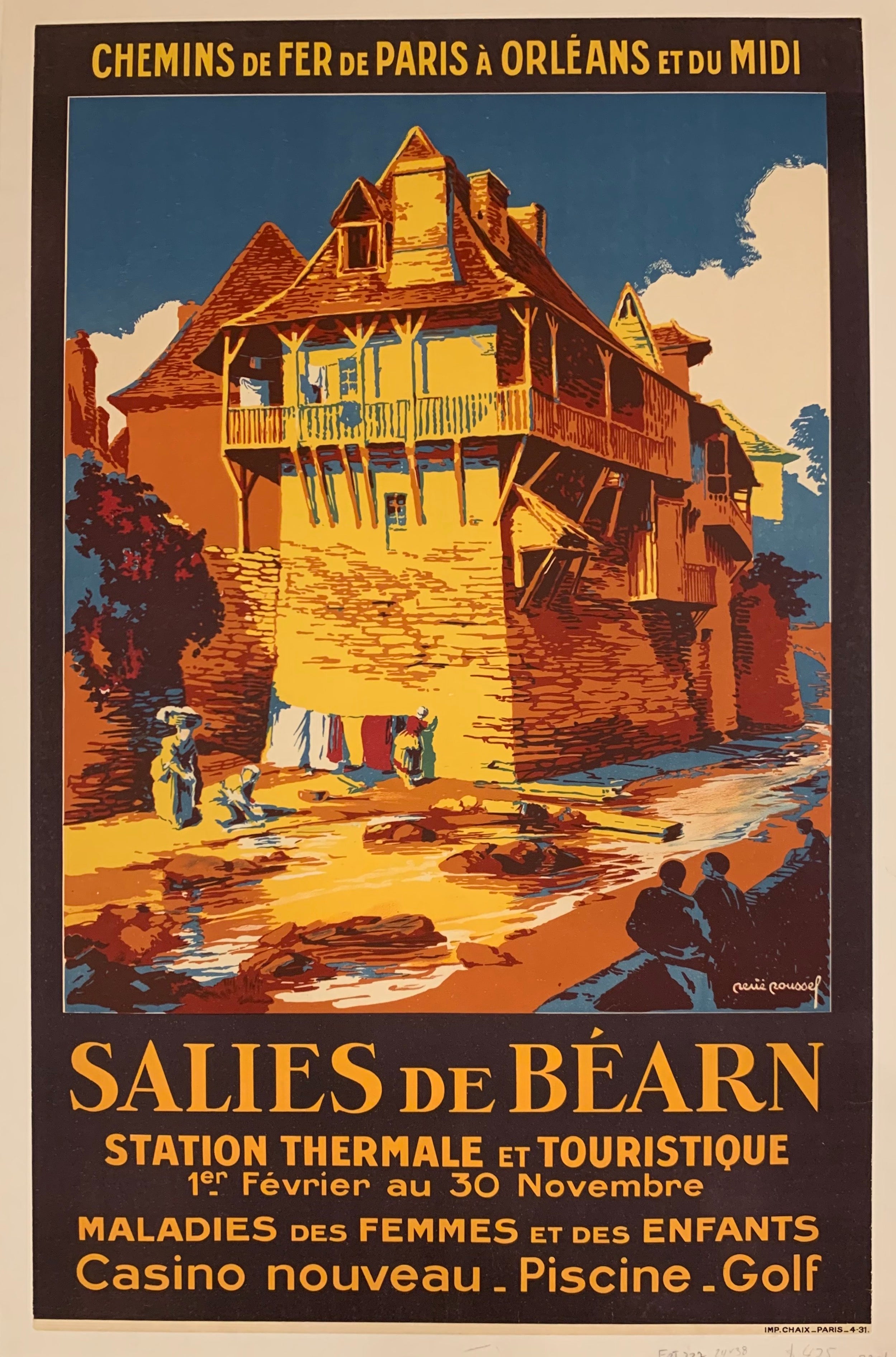 Salies de Bearn Poster