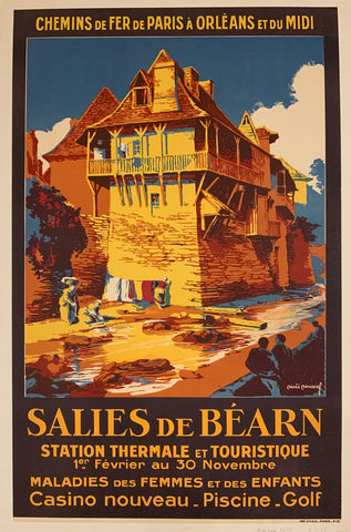 Link to  Salies de Bearn PosterFrance, 1931  Product