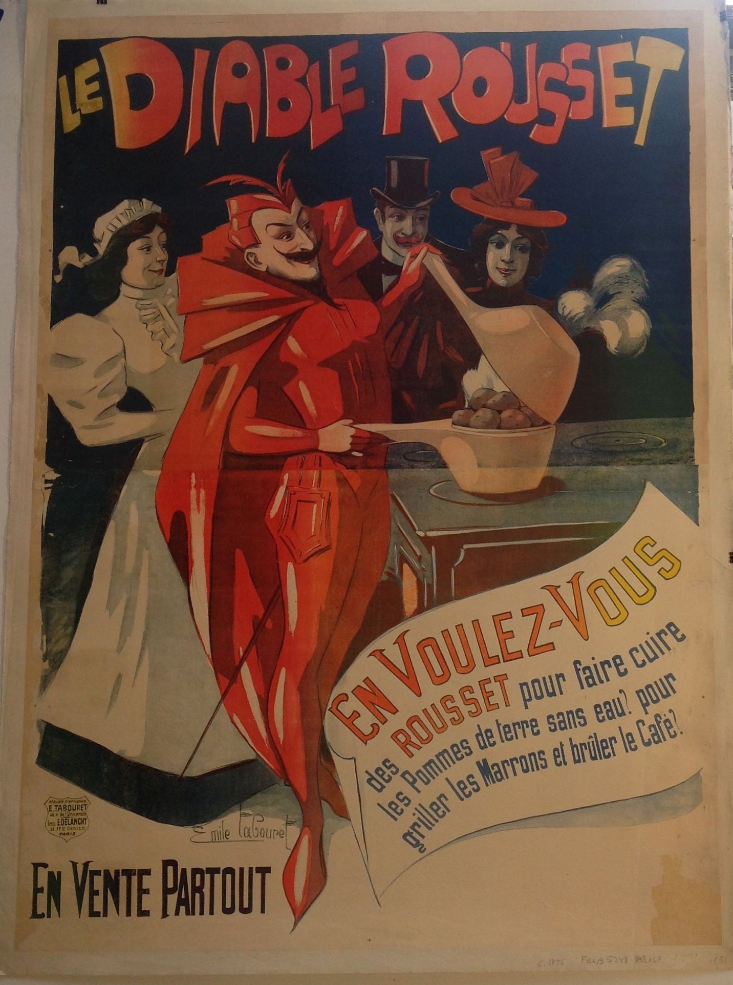 Le Diable Rousset – Poster Museum