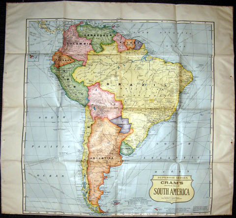 Link to  Superior Series Cram's  Map Of South America-  Product