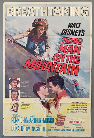 Link to  Third Man on the MountainU.S.A FILM, 1959  Product