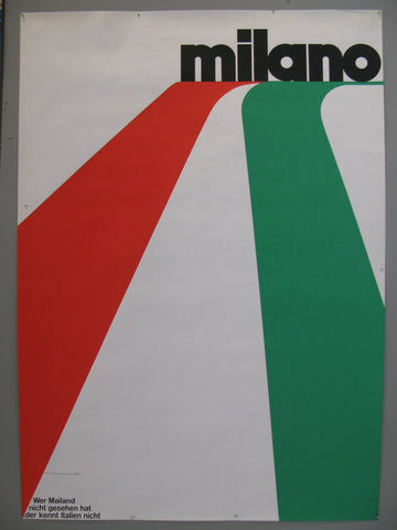 Link to  Milano Swiss PosterSwitzerland, 1977  Product