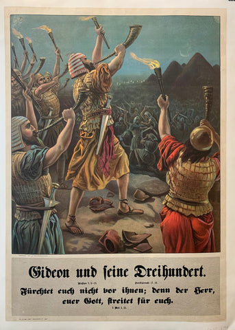 Link to  Gideon und Seine Dreihundert PosterU.S.A, 1901  Product
