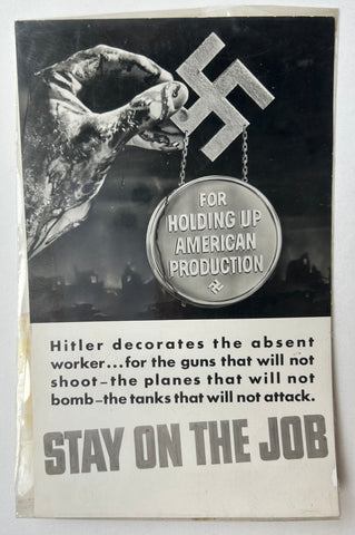 Link to  Stay on the Job PosterUSA, c. 1942  Product