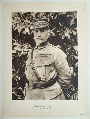 Link to  Marshal Ferdinand Foch, Commander in Chief of the Allied ArmiesFrance, C. 1914  Product