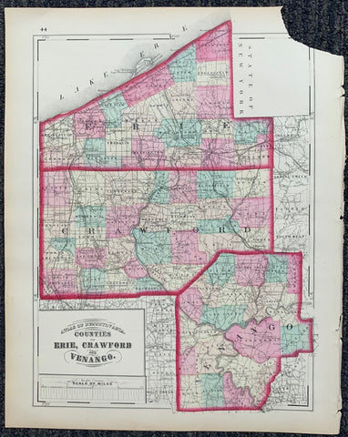 Link to  Atlas of Pennsylvania 1U.S.A. C. 1872  Product