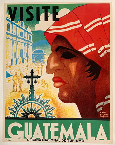 Link to  Visite Guatemala Poster ✓Guatemala, C. 1950  Product