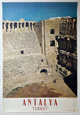 Link to  Antalya Turkey Travel PosterTürkiye, c. 1960s  Product