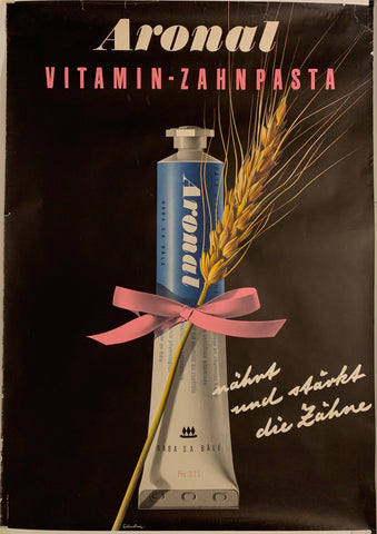 Link to  Aronal PosterSwitzerland, 1946  Product