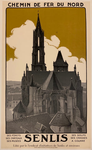 Link to  Senlis Travel Poster ✓France, c. 1930  Product