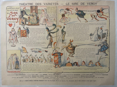 Link to  Théâtre des Variétés PosterFrance, c. 1900  Product