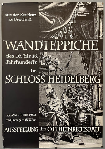 Link to  Wandteppiche im Schloss Heidelberg PosterGermany, 1960  Product