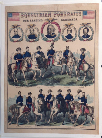 Link to  Equestrian Portraits Of Our Leading GeneralsU.S.A, C. 1862  Product