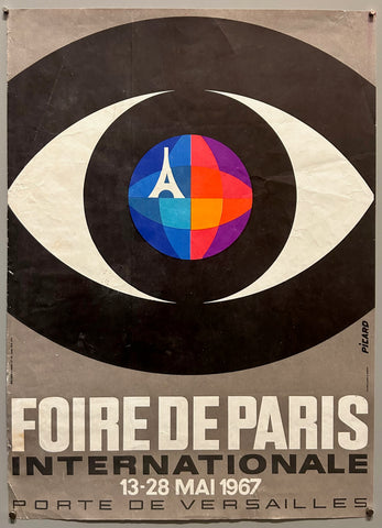 Link to  Foire de Paris Internationale 1967 PosterFrance, 1967  Product