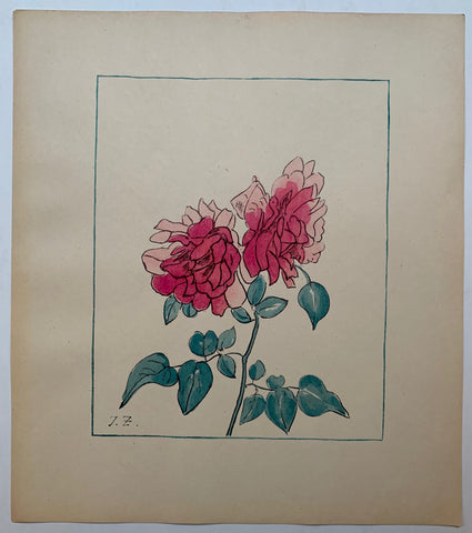 Poster avec l'œuvre « Pendule chaotique (Marilú et les végétations  adénoïdes) » de l'artiste ZamiPot
