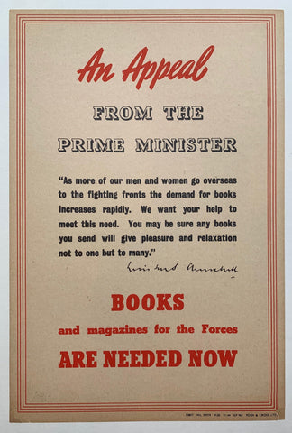 Link to  An Appeal from the Prime MinisterCanada, C. 1945  Product