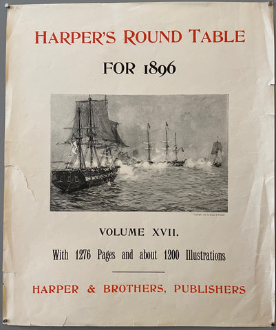 Link to  Harper's Round Table PosterEngland, 1896  Product