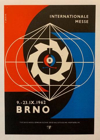 Link to  Internationale Messe PosterCzechoslovakia (Czech Republic), 1962  Product
