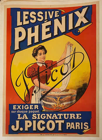 Link to  Lessive PhénixFrench Poster, c. 1890s  Product