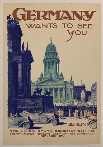 Link to  Germany Wants to See You ✓Berlin, C. 1935  Product