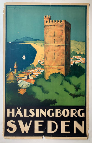 Link to  Helsingborg Sweden PosterSweden, 1947  Product