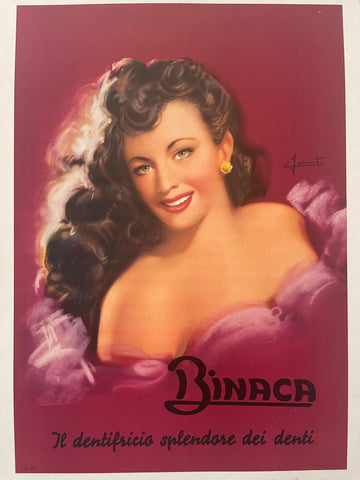 Link to  Bianca Toothpaste Poster ✓Italy, c.1950  Product