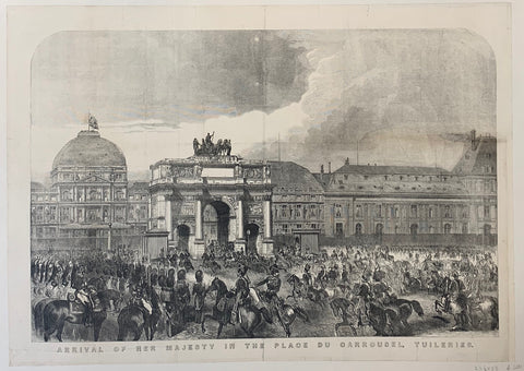 Link to  Arrival of her majesty in the place du carrousel tuileriesEngland, 1855  Product