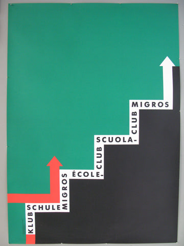 Link to  Klubschule Migros Swiss PosterSwitzerland, c. 1988  Product