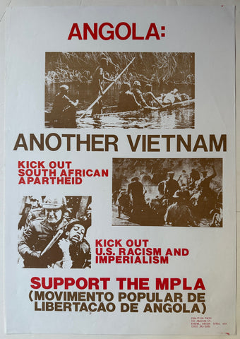 Link to  Support the MPLA PosterUSA, 1974  Product