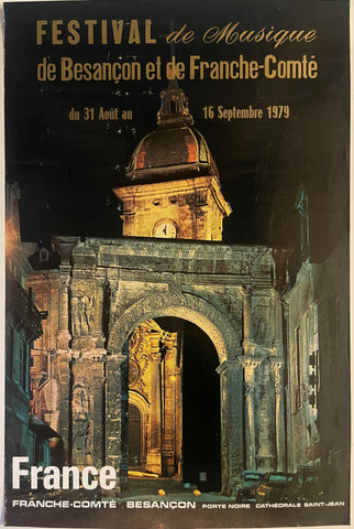 Link to  Festival de Musique de Besançon et de Franche-Comté PosterFrance, 1979  Product