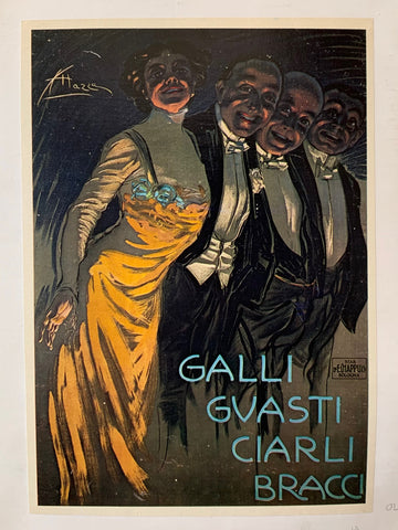 Link to  Galli Theatre Company PosterItaly, 1910  Product