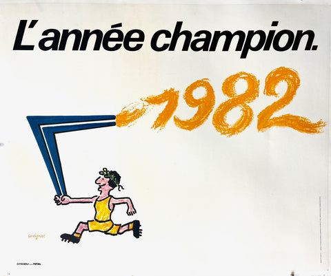 Link to  L'Année Champion PosterFrance, 1982  Product