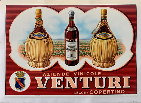 Link to  Aziende Vinicole Venturi PosterItaly, c. 1950s  Product