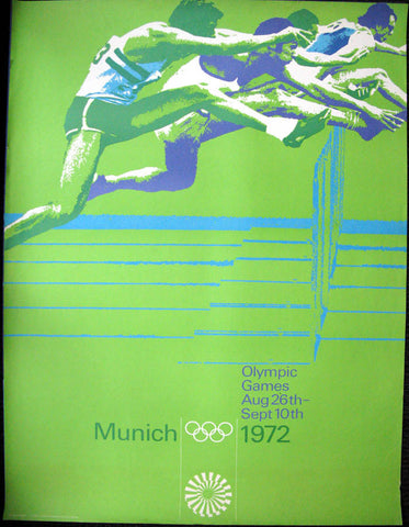Link to  Munich 1972 Olympic Games Aug 26Th Sept 10Th Hurdlesfoto: Albrecht Gaebele  Product