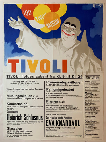 Link to  Tivoli Season PosterDenmark, 1942  Product