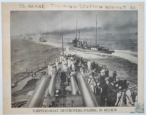 Link to  Torpedo boat Destroyers Passing in ReviewUSA, C. 1945  Product