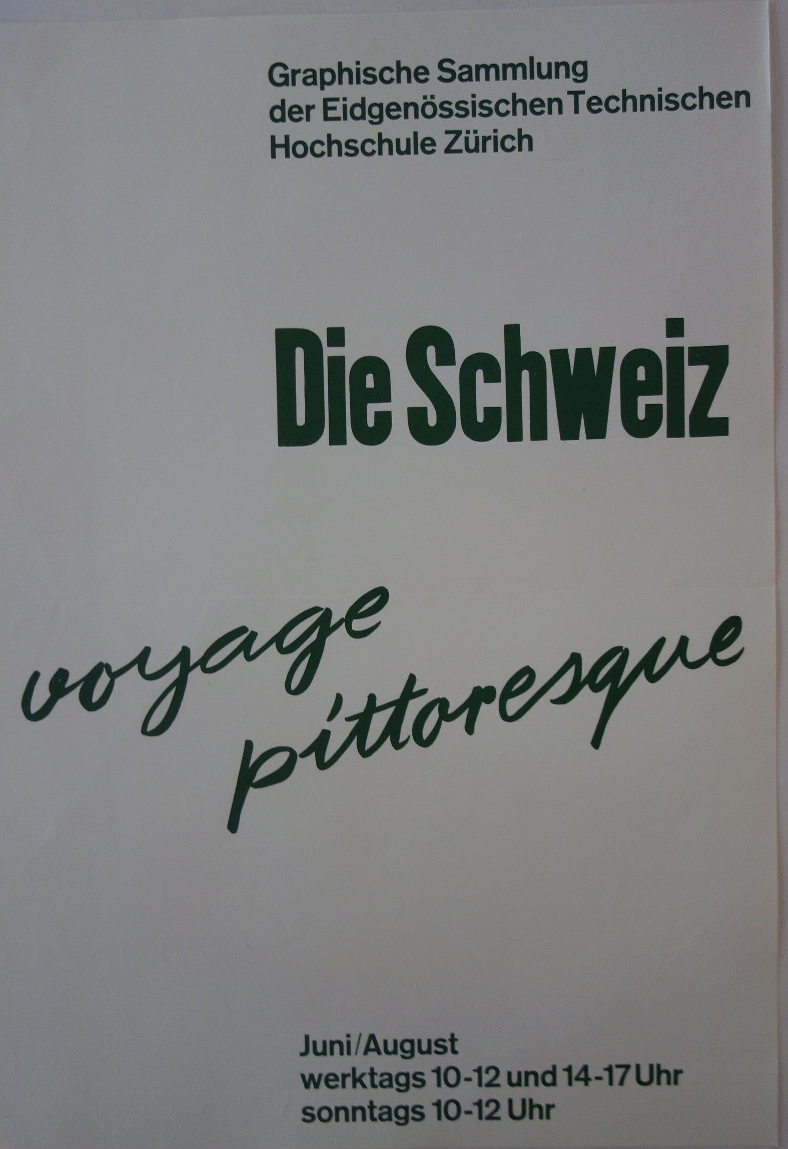 Die Schweiz Voyage Pittoresque