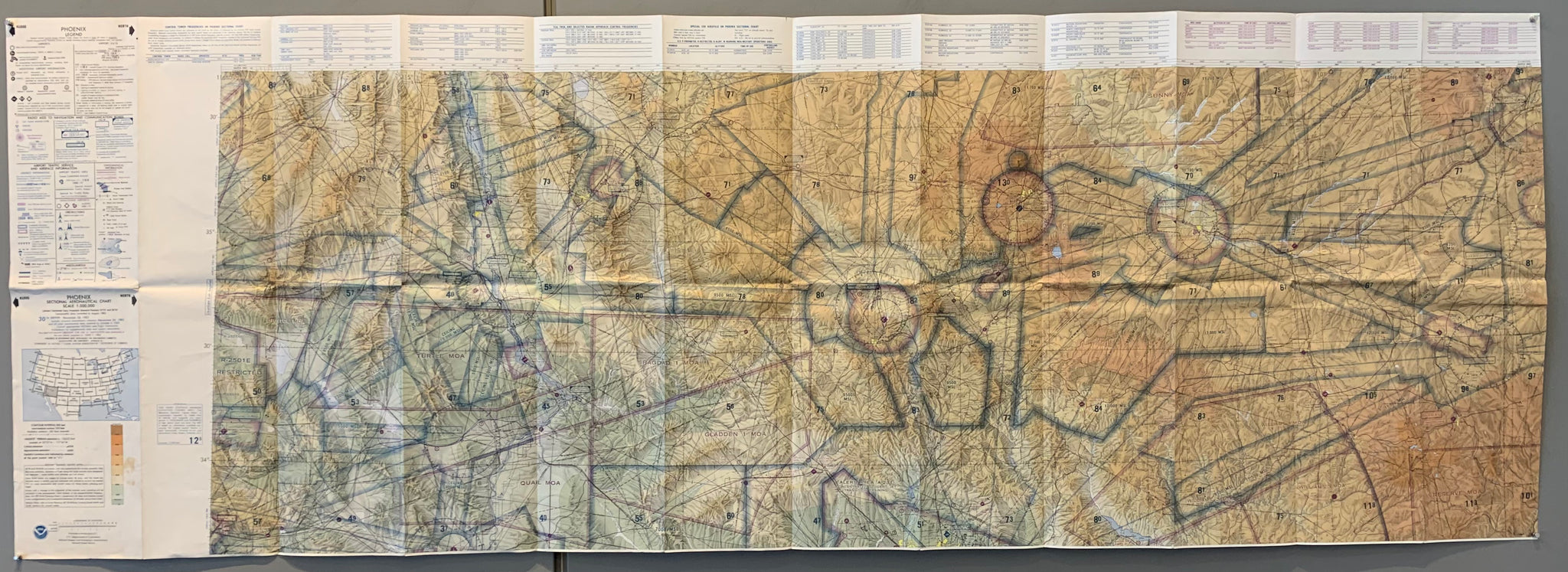 Phoenix Sectional Aeronautical Chart, 30th Edition (DoubleSided