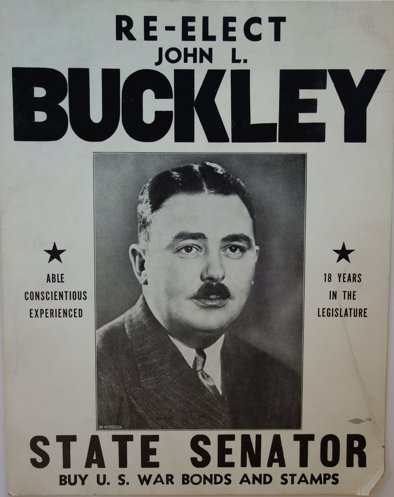 Re-Elect John L. Buckley