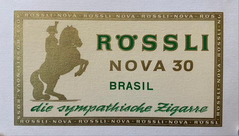 Link to  Rossli Cigar Label PosterBrazil  Product