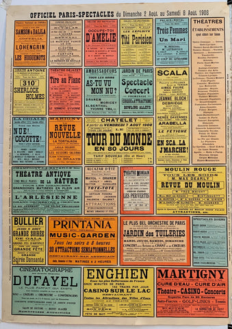 Link to  Paris Theatres 1908 (01)Paris Theatre, 1908  Product