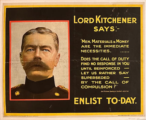 Link to  Lord Kitchener SaysU.S.A., 1915  Product