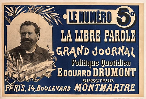 Link to  La Libre ParoleFrance - c. 1885  Product