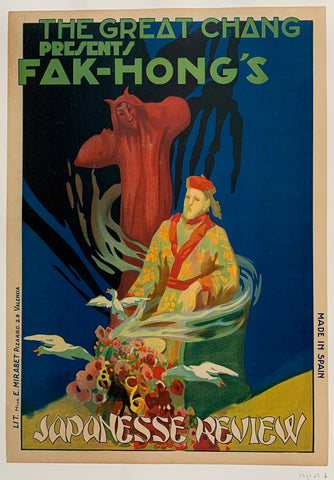 Link to  The Great Chang Presents; Fak-Hongs "Japanesse Review" ✓Spain, C. 1922  Product
