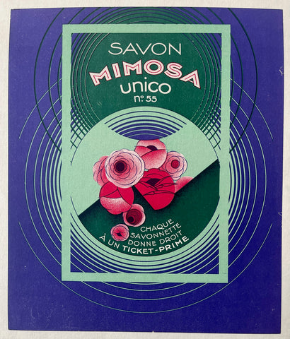 Link to  Savon Mimosa LabelFrance, c. 1920s  Product