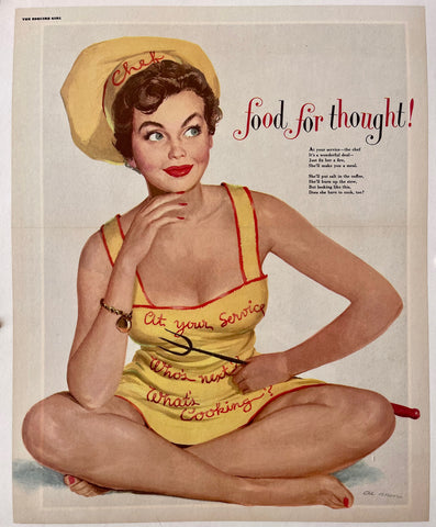 Link to  Esquire Girl Food for thoughtU.S.A., 1951  Product