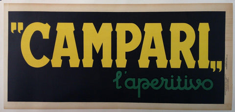 Link to  "Campari" l'aperitivo-aFrance, C. 1900s  Product