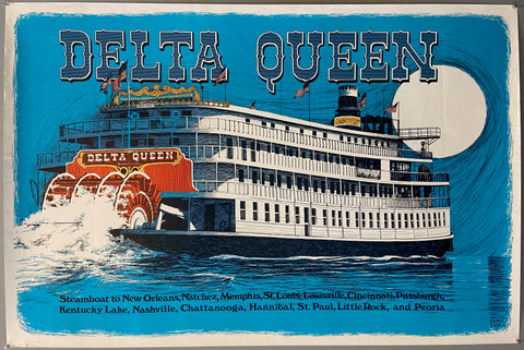 Link to  Delta Queen PosterU.S.A, c. 1965  Product